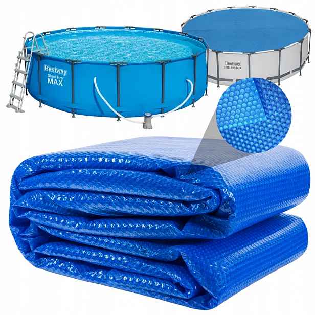 Solární tepelná podložka do bazénu Bestway Steel Pro Max 457 cm