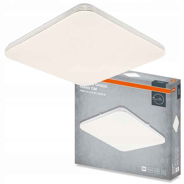 Stropní Svítidlo Led Stropní Svítidlo Nástěnné svítidlo Panel 72W 5040lm 4000K Osram