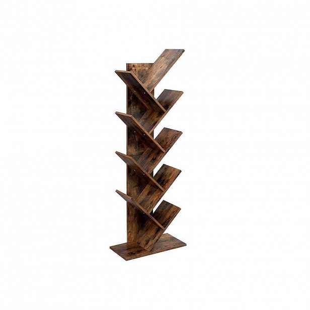 Boxxx REGÁL, hnědá, 50/141,5/25 cm
