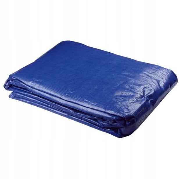 Plachta zakrývací Profi, 10 x 15 m, 140 g/m², modro stříbrná, Enpro