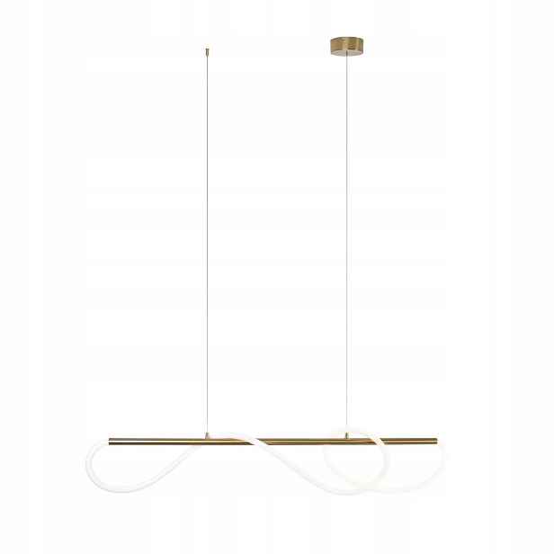 Závěsná lampa Laguna Zlatá Led 30 W MaxLight
