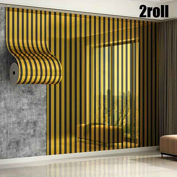 TEMU 1 role/2 role, 118,1 palců x 15,74 palců, velká role samolepicí tapety s mřížkou, luxusní hot stamping a stříbrný tiskový proces, reflexní ,