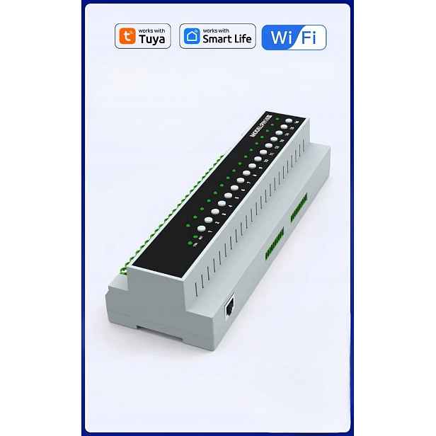 Modul Smart Tuya WiFi 16CH – Inteligentní relé 16 kanálů 110–240 V