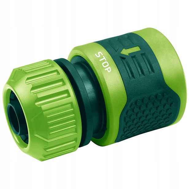 Spojka pro zahradní hadici Stop 1/2"-5/8", dvoumateriálová, 30 ks Verto