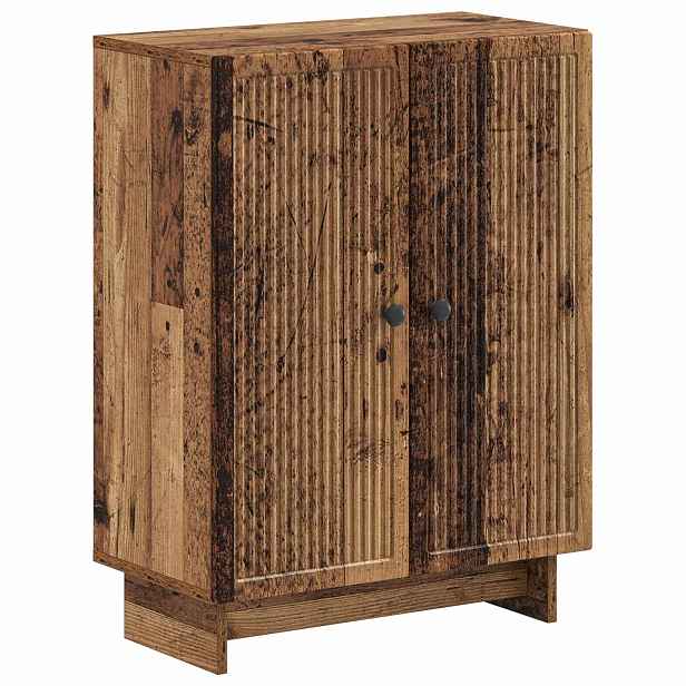 vidaXL Koupelnová úložná skříň EDE Staré dřevo 59,5 x 31 x 80 cm