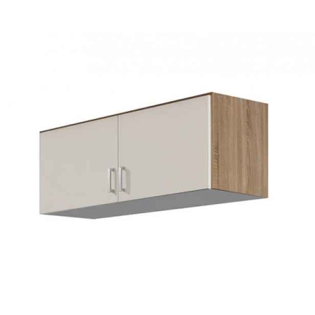 Skříňový nástavec Bremen, 91 cm, dub sonoma/bílá