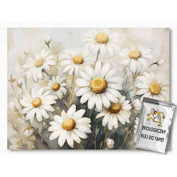 Fototapeta Flizelina Jaro Léto Květy Sedmikráska Margerytka 312x219 130g