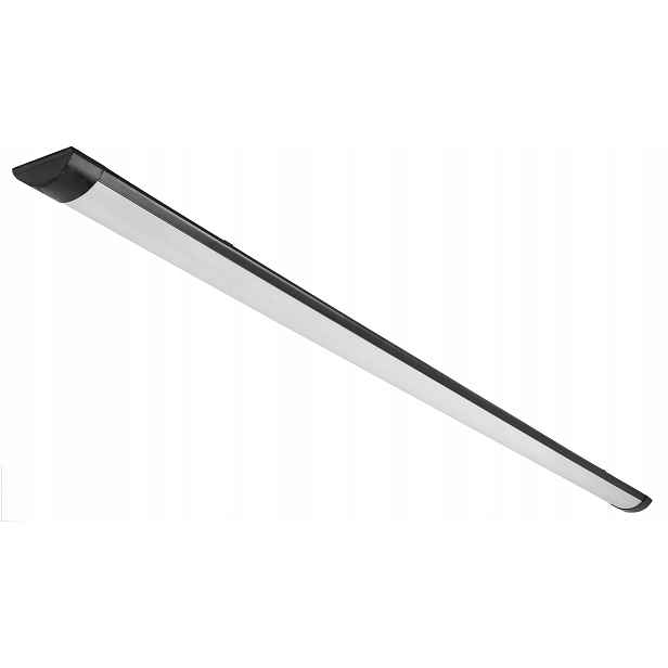 Led Svítidlo Do Garáže Dílny 120cm 36W 3600lm Černá 4500K Nástěnná x 8