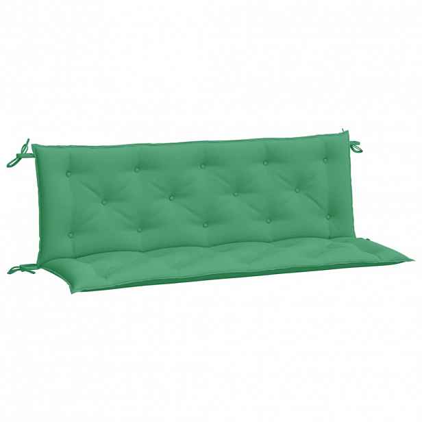 vidaXL Podušky na zahradní lavici 2 ks zelené 150x50x7 cm látka oxford