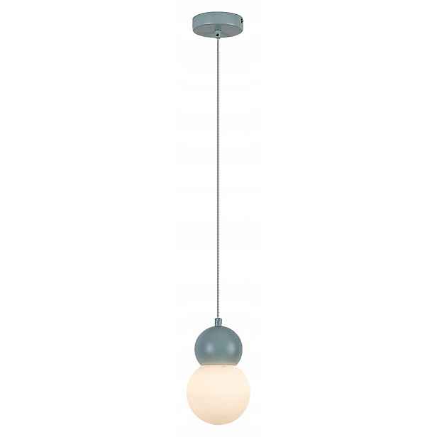 Závěsná lampa Rabalux Gellia Modrá 1xG9 38W Ø12 cm Minimalistická
