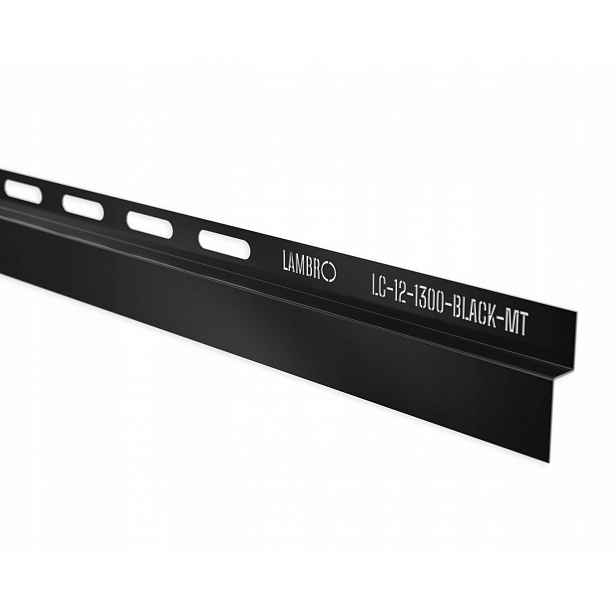 Čelní Sprchová Lišta Černá Matná 130 cm Ral 9005