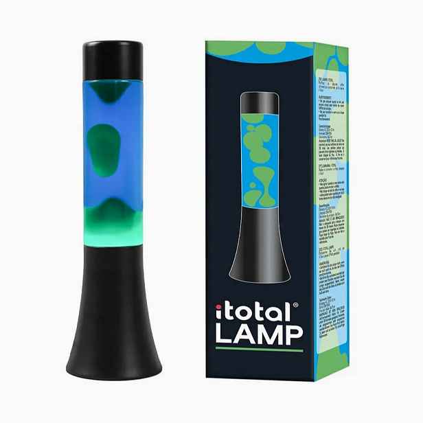 Lávová lampa magma Lava Lawa lampička XL2459 Modrá Zelená magmatická Itotal