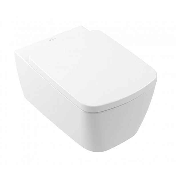 Villeroy & Boch Subway 3.0 - Závěsné WC se sedátkem SoftClosing, TwistFlush, Rimless, alpská bílá 4610TL01