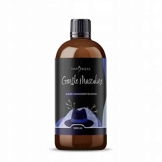 Vonný olej na svíčky Gentle Masculine 1000 ml, vůně do parafínového vosku
