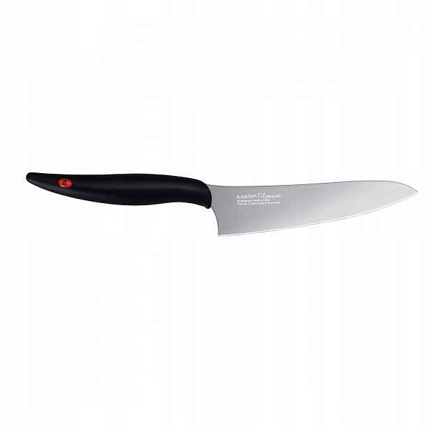Nůž šéfkuchaře Kasumi Titanium 13 cm šedý, ocel Mo-V, Seki Japonsko