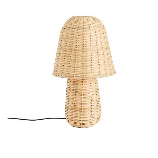 Ratanová stolní lampa v přírodní barvě (výška 65 cm) Neuda – Kave Home