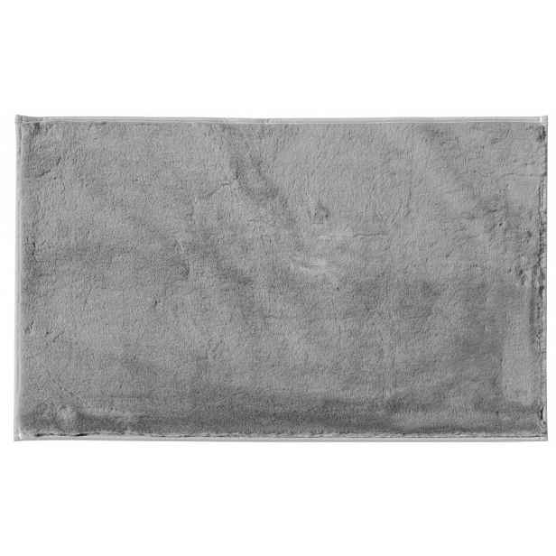 Koupelnová předložka Králík 50x80 cm, stříbrná