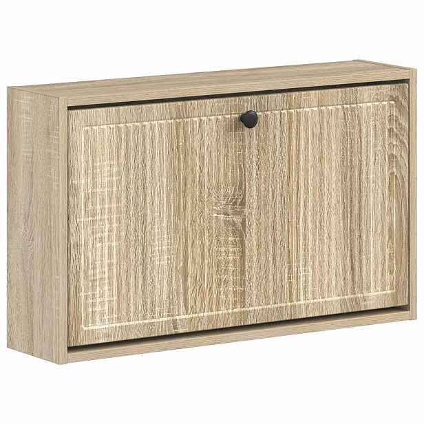vidaXL Nástěnná skříň na boty EDE 71 x 17 x 43 cm Kompozitní dřevo