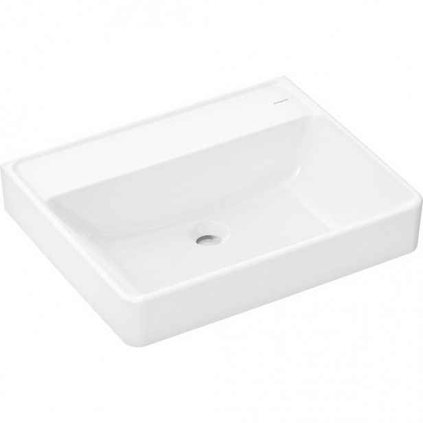 Hansgrohe Xanuia Q umyvadlo 60x48 cm bez otvoru pro baterii, bez přepadu 61151450