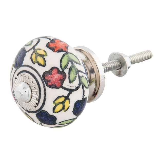 Keramická úchytka Mildred - Ø 4*4 cm Clayre & Eef