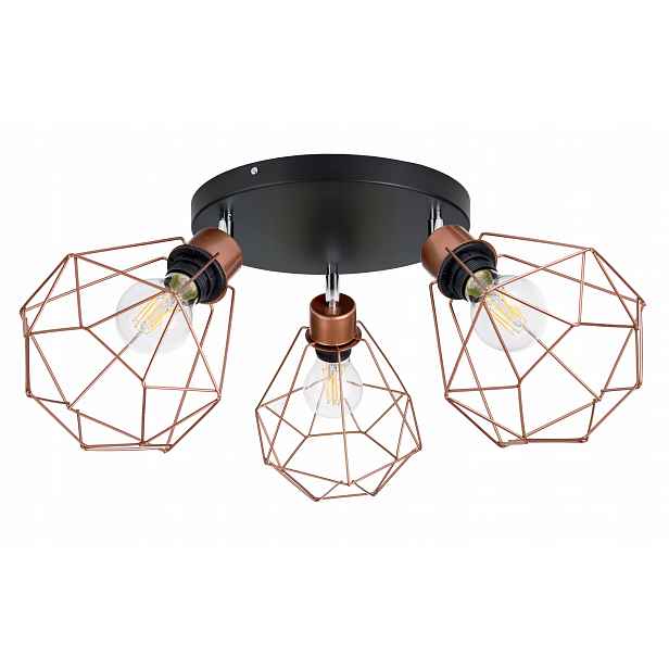 Lampa stropní svítidlo pohyb stropní lustr loft drát diamant