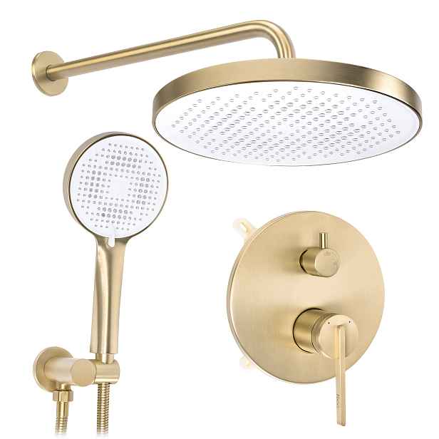 Sprchový Set pod omítku Grace se směšovačem Moderní design Pvd Rea