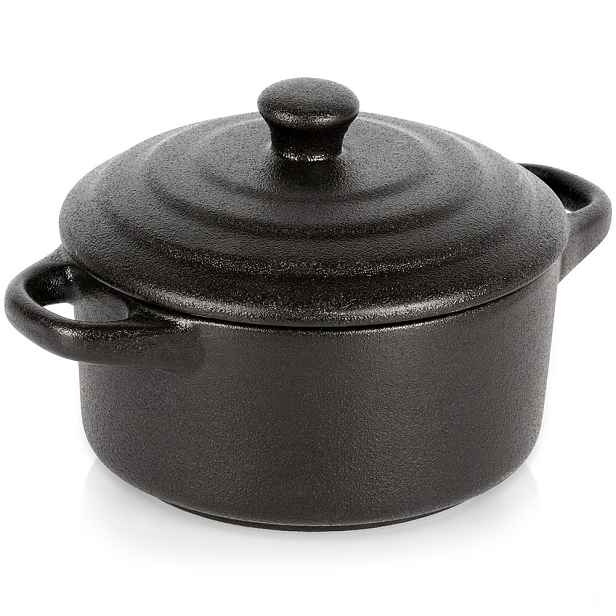 Porcelánová zapékací miska s víkem, 450 ml