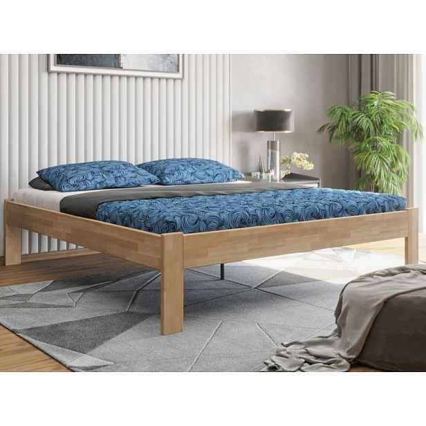 Postel Tema Futon 180x200 cm, přírodní buk