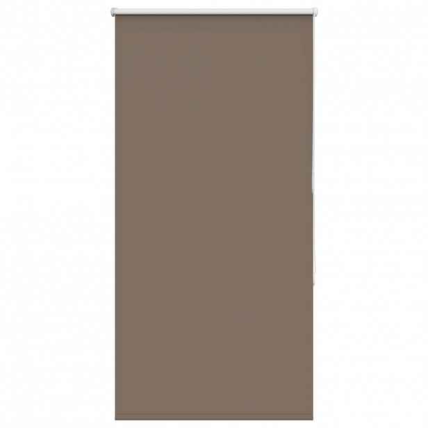 vidaXL Roleta zatemňovací Káva 80x130 cm Šířka látky 75,7 cm Polyester