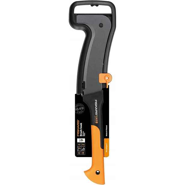 Fiskars Mačeta: 50,5 cm, nepřilnavý povrch, čepel z kalené oceli
