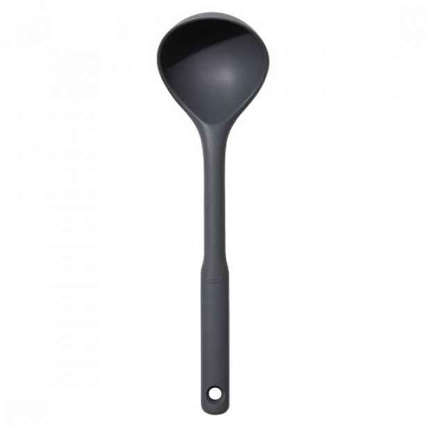 Naběračka, silikon, 34,3 cm, "Good Grips", černá - OXO