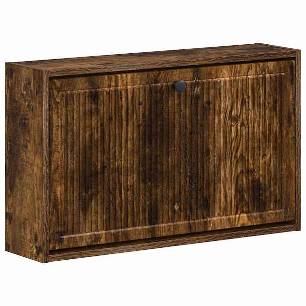 vidaXL Nástěnná skříň na boty EDE 71 x 17 x 43 cm Kompozitní dřevo