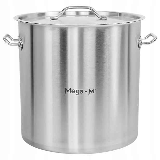 Hrnec S Pokličkou na indukci a plyn Nerezová Ocel 50L 40x40