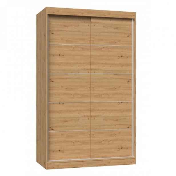 Šatní skříň Iga 120C - dub artisan
