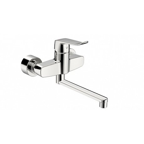 Umyvadlová baterie Hansa Clinica s otočným ramínkem 150 mm chrom 01536283