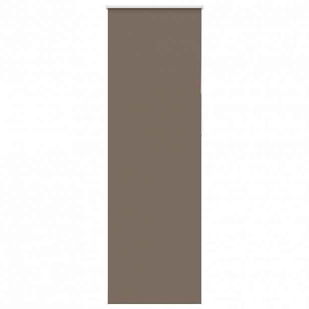 vidaXL Roleta zatemňovací Káva 75x230 cm Šířka látky 70,7 cm Polyester