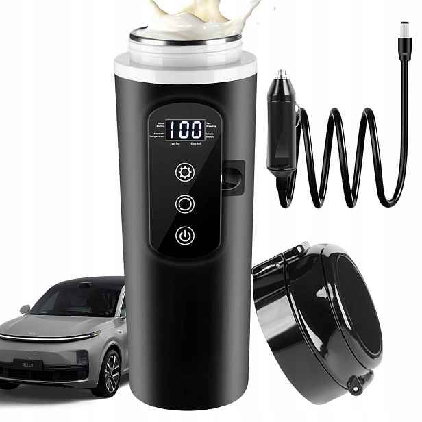 Elektrická Topná Láhev Vzduchotěsná 400 ML 12 V 24 V Cestovní