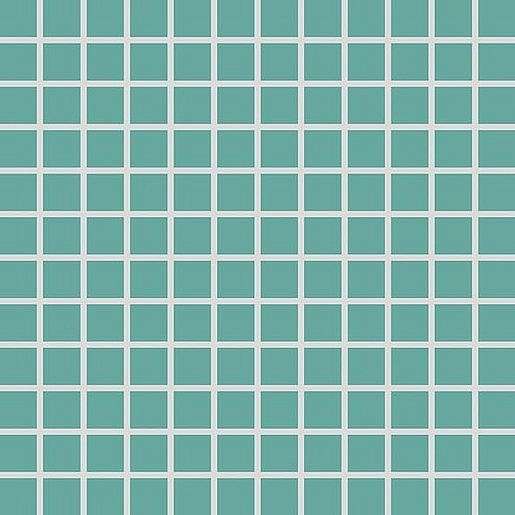 Mozaika Rako Color Two tyrkysová 30x30 cm mat GDM02467.1