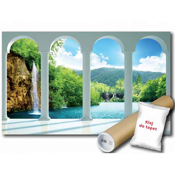Fototapeta Vodopád 3C F2XL 312x219 F2353