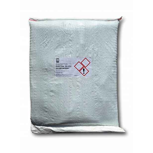 Síran železitý sedmivodý rozpustný FeSO4*7H2O krystalický 25 kg XL