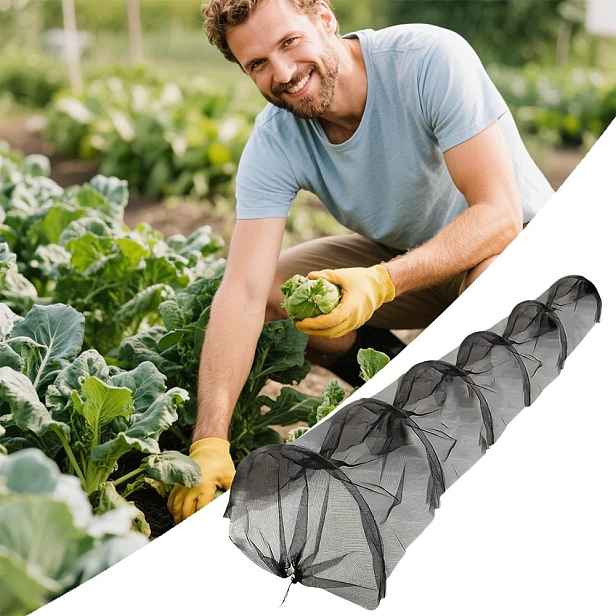 2 x Zahradní Tunel Z Agrotextilie Na Sazenice Skleník Rostlin Sadba 3 m