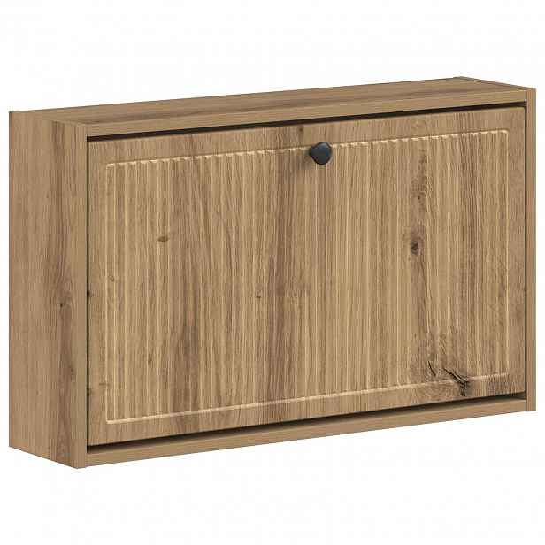 vidaXL Nástěnná skříň na boty EDE 71 x 17 x 43 cm Kompozitní dřevo