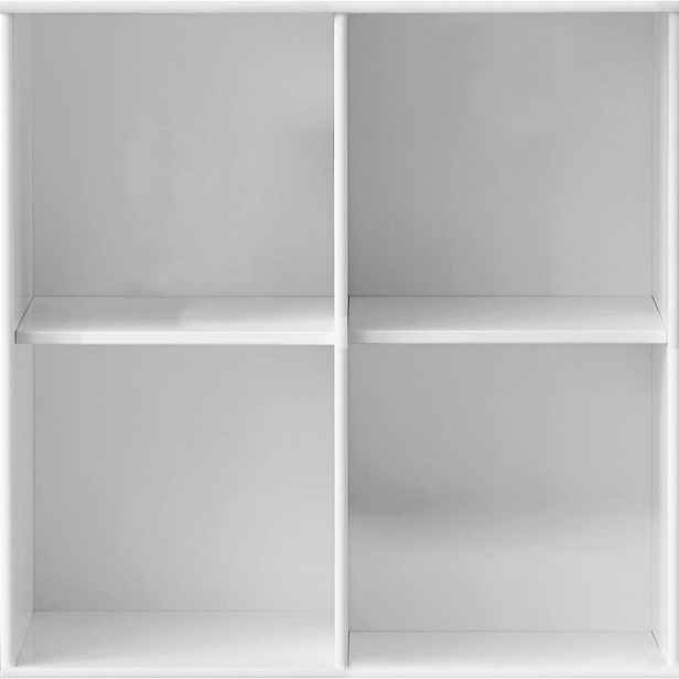Bílý modulární policový systém 68,5x69 cm Mistral Kubus - Hammel Furniture