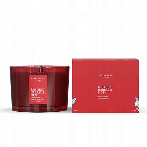 Earthen Herbal & Moss Vila Hermanos vonná svíčka 350 g