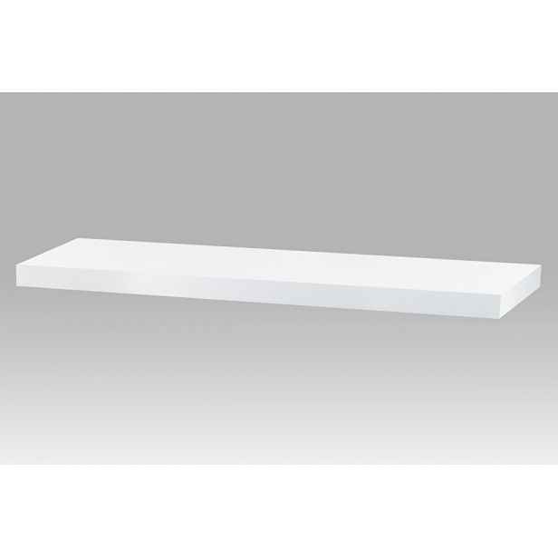 Nástěnná polička P-005 80 cm Autronic Bílá