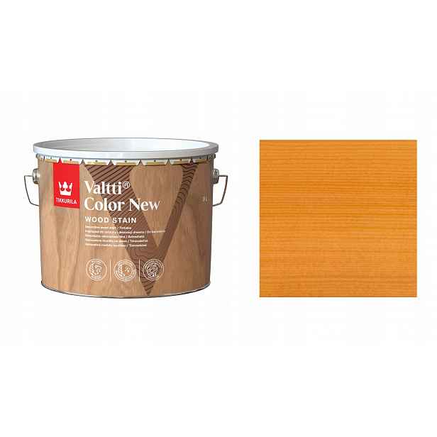 Tikkurila Valtti Color New 9L 5054 Kantarelli Ochranný Impregnační Přípravek