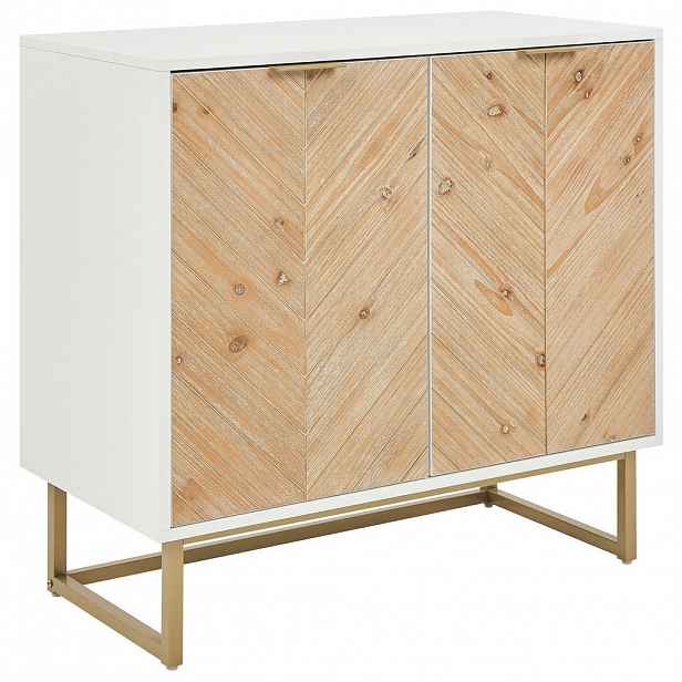 Beliani SIDEBOARD Bílý Alaska