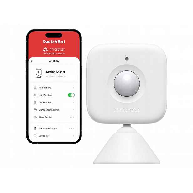 SwitchBot Inteligentní radarový snímač pohybu mmWave