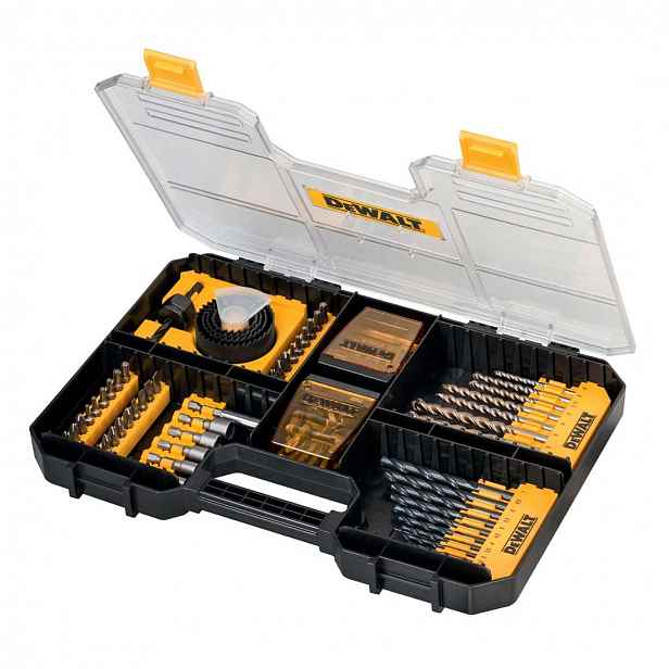 DeWALT - 100dílná sada bitů a vrtáků DT71569
