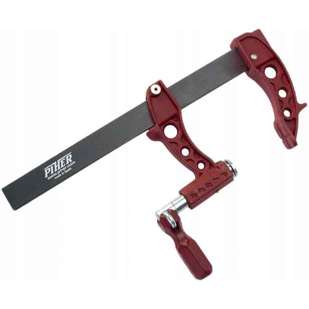 Piher Truhlářská svěrka šroubovací Maxipress F-50 cm (rameno 120 mm, lišta 35x8 mm)